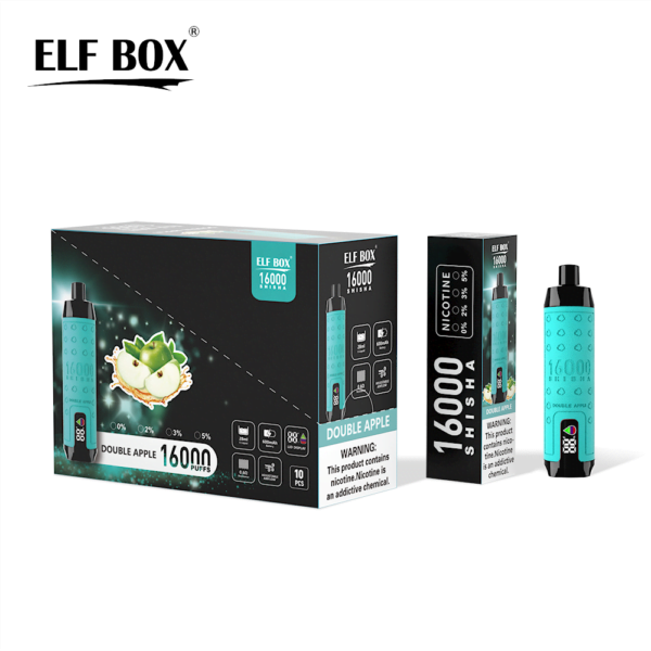 ELF BOX SHISHA 16000 Puffs 0%/2%/3%/5% Nicotine Oplaadbare Wegwerp Vape Groothandel - ESCOVAPE - 11