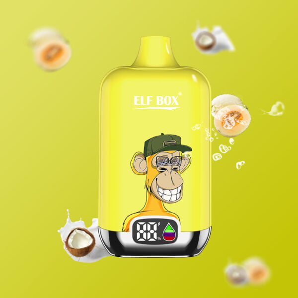 ELF box digitaal 12000 trek 0% 2% 3% 5% Nicotine LED-display Wegwerp Vape Groothandel - ESCOVAPE - 11