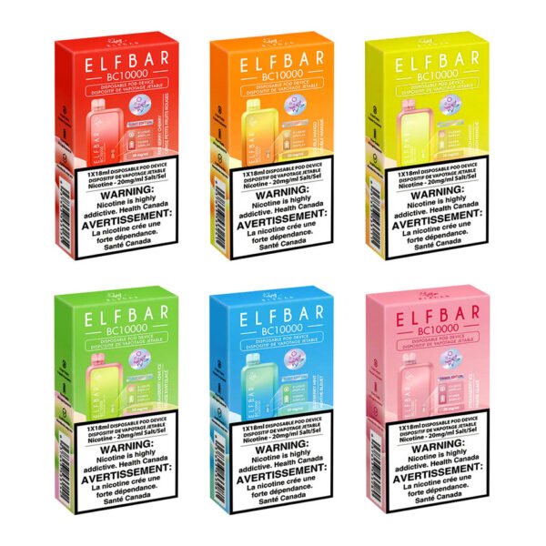 Elf Bar BC10000 (10K) 5% 20mg Nicotine Wegwerp Vape Groothandel - ESCOVAPE - 16