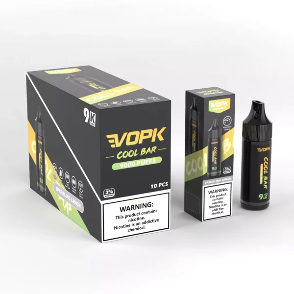 VOPK COOL BAR-9000 PUFFS 0% 2% 3% 5% Nicotine Disposable Vape Wholesale - ESCOVAPE - 2
