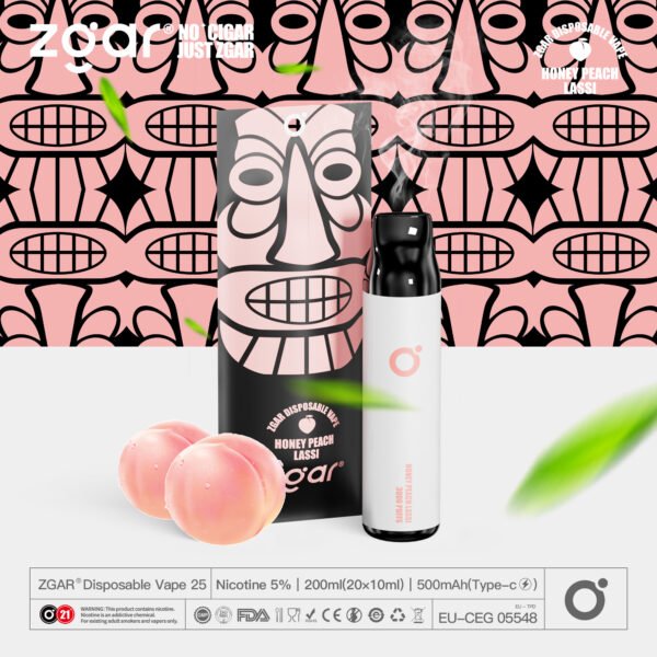 ZGAR ZG25 3000 Puffs 5% Nicotine Oplaadbare Wegwerp Pod Bulk - ESCOVAPE - 12