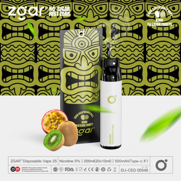 ZGAR ZG25 3000 Puffs 5% Nicotine Oplaadbare Wegwerp Pod Bulk - ESCOVAPE - 11