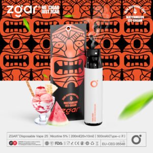 ZGAR ZG25 3000 Puffs 5% Nicotine Oplaadbare Wegwerp Pod Bulk - ESCOVAPE - 22