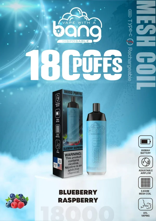 Bang Crown Bar 18000 Puffs 0% 2% 3% 5% Lage Nicotine Oplaadbare Wegwerp Vapes Pen Bulk Aankoop Groothandel - ESCOVAPE - 17