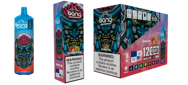 Bang 12000 Puffs 0% 2% 3% 5% Baixo Nicotina Recarregável Vapes Descartáveis Caneta Compra em Massa Atacado - ESCOVAPE - 20