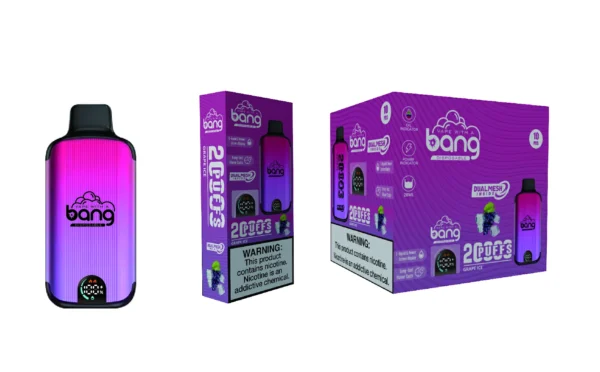 Bang Vape 20000 Puffs Dual Mesh 0% 2% 3% 5% Lage Nicotine LED-display Oplaadbare Bulk Aankoop Wegwerp Vape Pen Groothandel - ESCOVAPE - 10