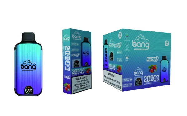 Bang Vape 20000 Puffs Dual Mesh 0% 2% 3% 5% Lage Nicotine LED-display Oplaadbare Bulk Aankoop Wegwerp Vape Pen Groothandel - ESCOVAPE - 11