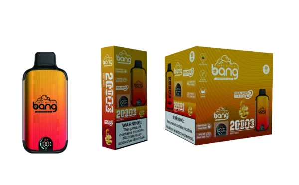 Bang Vape 20000 Puffs Dual Mesh 0% 2% 3% 5% Lage Nicotine LED-display Oplaadbare Bulk Aankoop Wegwerp Vape Pen Groothandel - ESCOVAPE - 12
