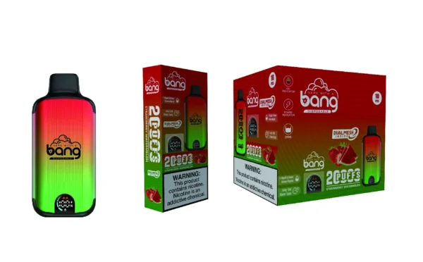 Bang Vape 20000 Puffs Dual Mesh 0% 2% 3% 5% Lage Nicotine LED-display Oplaadbare Bulk Aankoop Wegwerp Vape Pen Groothandel - ESCOVAPE - 4