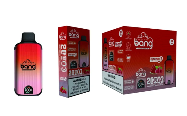Bang Vape 20000 Puffs Dual Mesh 0% 2% 3% 5% Lage Nicotine LED-display Oplaadbare Bulk Aankoop Wegwerp Vape Pen Groothandel - ESCOVAPE - 5
