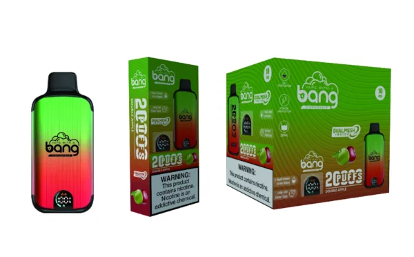 Bang Vape 20000 Puffs Dual Mesh 0% 2% 3% 5% Lage Nicotine LED-display Oplaadbare Bulk Aankoop Wegwerp Vape Pen Groothandel - ESCOVAPE - 8