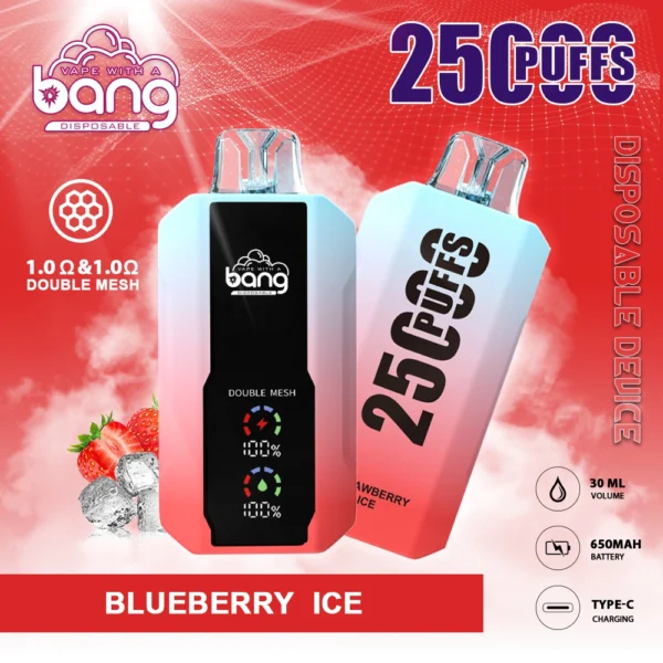 Bang 25000 Puffs 0% 2% 3% 5% Lage Nicotine Oplaadbare Wegwerp Vapes Pen Bulk Aankoop Groothandel - ESCOVAPE - 7