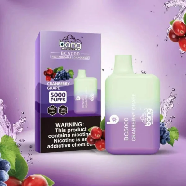 Bang BC 5000 Puffs 0% 2% 3% 5% Baixo Nicotina Recarregável Vapes Descartáveis Caneta Compra em Massa Atacado - ESCOVAPE - 5