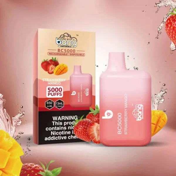 Bang BC 5000 Puffs 0% 2% 3% 5% Baixo Nicotina Recarregável Vapes Descartáveis Caneta Compra em Massa Atacado - ESCOVAPE - 10