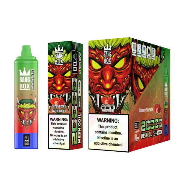Bang Box 20000 Puffs 0% 2% 3% 5% Lage Nicotine Oplaadbare Bulk Aankoop Wegwerp Vape Pen Groothandel - ESCOVAPE - 6
