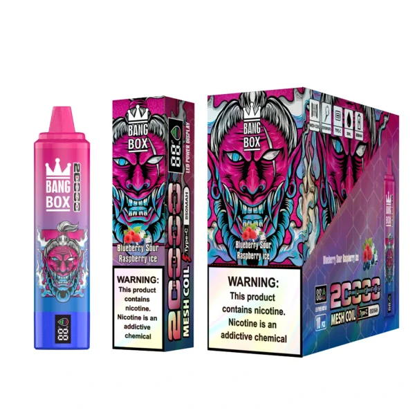 Bang Box 20000 Puffs 0% 2% 3% 5% Lage Nicotine Oplaadbare Bulk Aankoop Wegwerp Vape Pen Groothandel - ESCOVAPE - 7