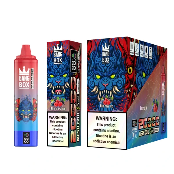 Bang Box 20000 Puffs 0% 2% 3% 5% Lage Nicotine Oplaadbare Bulk Aankoop Wegwerp Vape Pen Groothandel - ESCOVAPE - 8