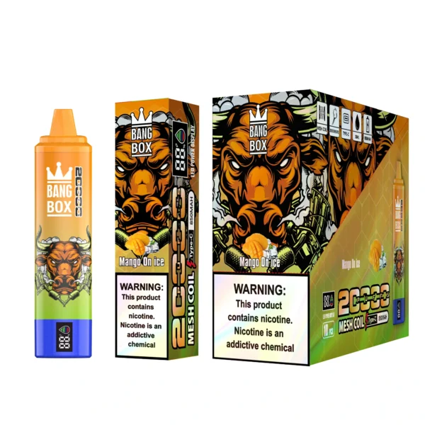 Bang Box 20000 Puffs 0% 2% 3% 5% Lage Nicotine Oplaadbare Bulk Aankoop Wegwerp Vape Pen Groothandel - ESCOVAPE - 10
