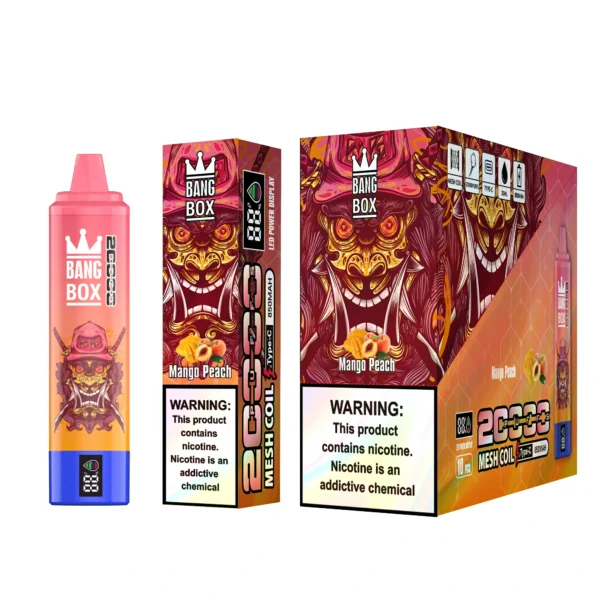 Bang Box 20000 Puffs 0% 2% 3% 5% Lage Nicotine Oplaadbare Bulk Aankoop Wegwerp Vape Pen Groothandel - ESCOVAPE - 11