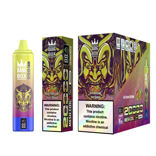 Bang Box 20000 Puffs 0% 2% 3% 5% Lage Nicotine Oplaadbare Bulk Aankoop Wegwerp Vape Pen Groothandel - ESCOVAPE - 13