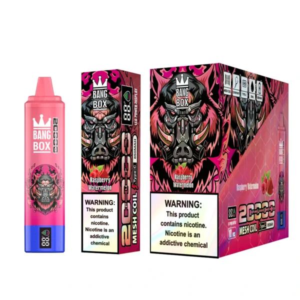Bang Box 20000 Puffs 0% 2% 3% 5% Lage Nicotine Oplaadbare Bulk Aankoop Wegwerp Vape Pen Groothandel - ESCOVAPE - 2