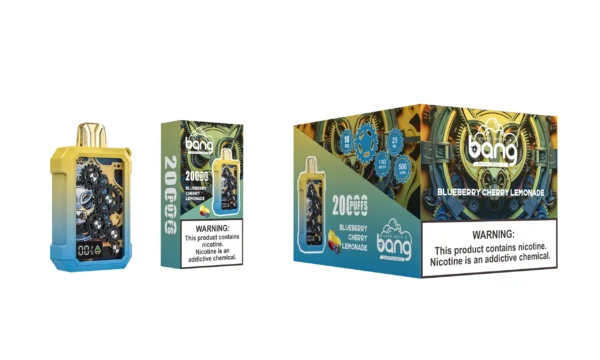 Bang Gear Tick Tock 20000 Puffs 0% 2% 3% 5% Lage Nicotine Oplaadbare Wegwerp Vapes Pen Bulk Aankoop Groothandel - ESCOVAPE - 8