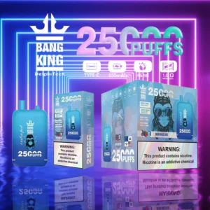 Bang King 25000 Puffs Dual Pods 0% 2% 3% 5% Lage Nicotine Oplaadbare Wegwerp Vapes Pen Bulk Aankoop Groothandel - ESCOVAPE - 12
