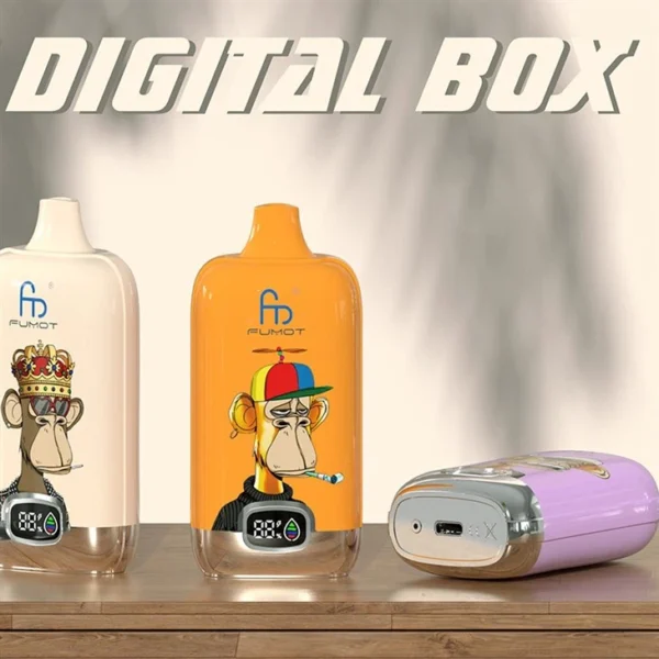 Náhodná Digitální Skříňka 12000 Nádechu 0% 2% 3% 5% Nízký Nikotin LED Displej Nabíjecí Hromadný Nákup Likvidní Vape Velkoobchod - ESCOVAPE - 1