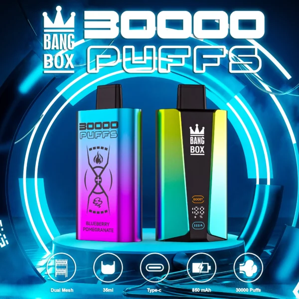 Bang Box 30000 Puffs Dual Mesh 0% 2% 3% 5% Lage Nicotine Oplaadbare Wegwerp Vapes Pen Bulk Aankoop Wholesale - ESCOVAPE - 1