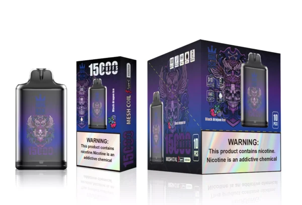 Bang Box S1 15000 nádechů 0% 2% 3% 5% Nízkonikotinové dobíjecí jednorázové vape pero ve velkém nákupu - ESCOVAPE - 3