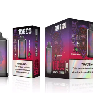 Bang Box S1 15000 nádechů 0% 2% 3% 5% Nízkonikotinové dobíjecí jednorázové vape pero ve velkém nákupu - ESCOVAPE - 14