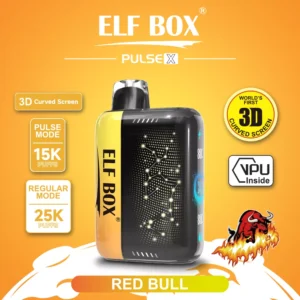 Elf Box Pulse X 25000 Puffs Dual Mesh 0% 2% 3% 5% Lage Nicotine 3D Gebogen LED Scherm Oplaadbare Wegwerp Vapes Pen Bulk Aankoop Groothandel - ESCOVAPE - 12