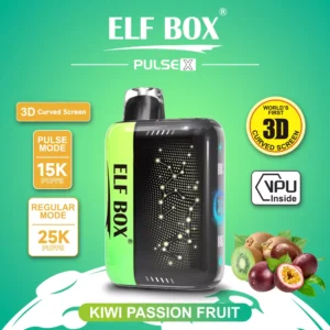 Elf Box Pulse X 25000 Puffs Dual Mesh 0% 2% 3% 5% Lage Nicotine 3D Gebogen LED Scherm Oplaadbare Wegwerp Vapes Pen Bulk Aankoop Groothandel - ESCOVAPE - 13