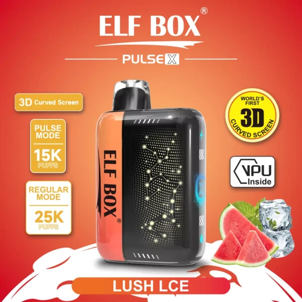 Elf Box Pulse X 25000 Puffs Dual Mesh 0% 2% 3% 5% Lage Nicotine 3D Gebogen LED Scherm Oplaadbare Wegwerp Vapes Pen Bulk Aankoop Groothandel - ESCOVAPE - 8