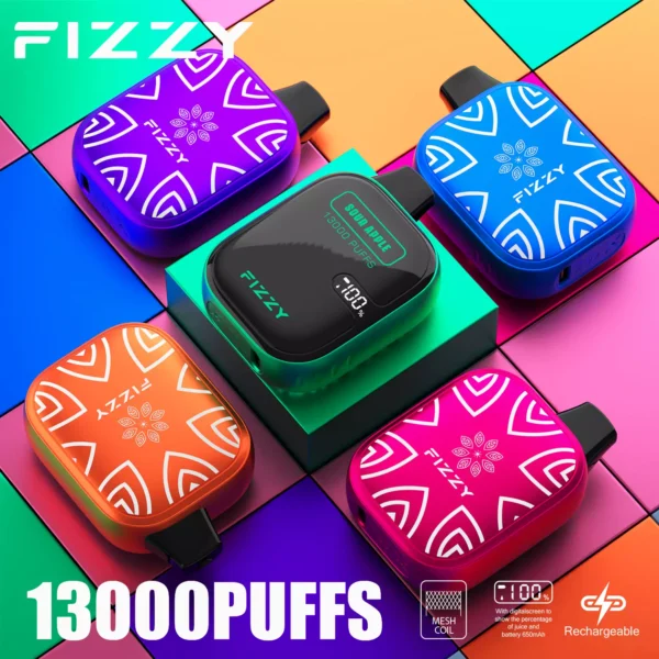 Fizzy Boom 13000 Puffs 2% 5% Lage Nicotine Oplaadbare Wegwerp Vapes Pen Bulk Aankoop Groothandel - ESCOVAPE - 1