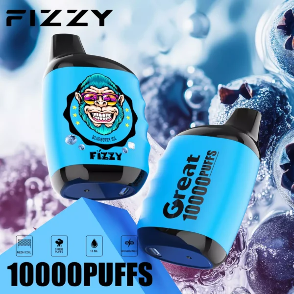 Fizzy Great 10000 Puffs 2% 5% Lage Nicotine Oplaadbare Wegwerp Vapes Pen Bulk Aankoop Groothandel - ESCOVAPE - 3