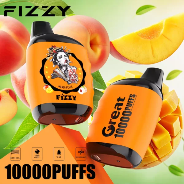 Fizzy Great 10000 Puffs 2% 5% Lage Nicotine Oplaadbare Wegwerp Vapes Pen Bulk Aankoop Groothandel - ESCOVAPE - 7