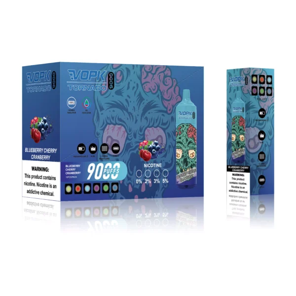 VOPK Tornado 9000 Puffs 0% 2% 3% 5% Lage Nicotine Oplaadbare Wegwerp Vapes Pen Bulk Aankoop Groothandel - ESCOVAPE - 10