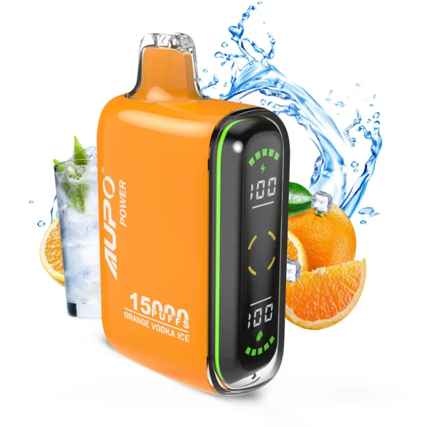 AUPO 15000 Puffs Dual Mesh LED Display 2 Low Nicotine Rechargeable