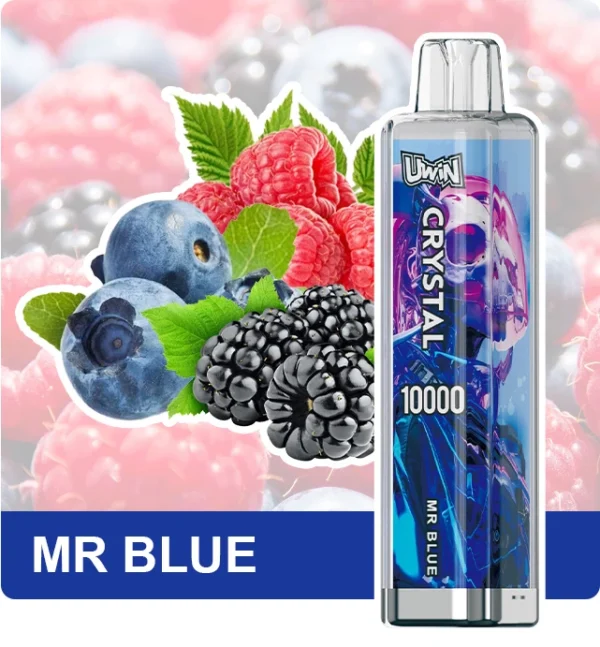 Uwin Crystal 10000 Puffs 0% 2% 3% 5% Lage Nicotine Oplaadbare Wegwerp Vapes Pen Bulk Aankoop Groothandel - ESCOVAPE - 3