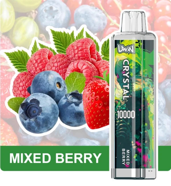 Uwin Crystal 10000 Puffs 0% 2% 3% 5% Lage Nicotine Oplaadbare Wegwerp Vapes Pen Bulk Aankoop Groothandel - ESCOVAPE - 16