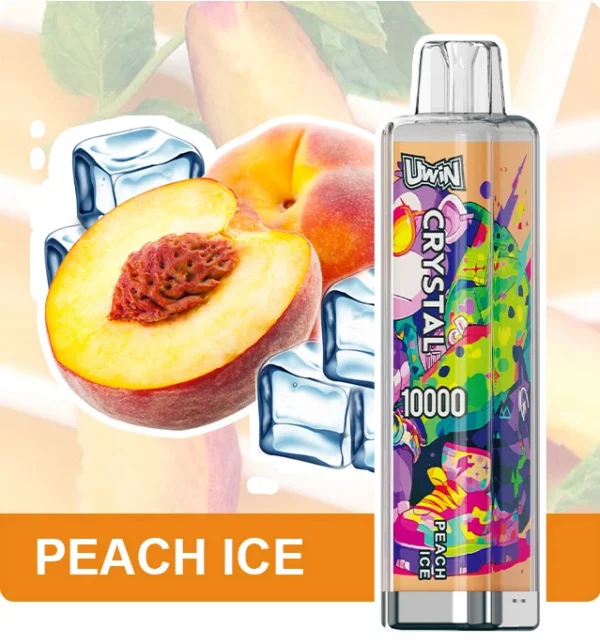 Uwin Crystal 10000 Puffs 0% 2% 3% 5% Lage Nicotine Oplaadbare Wegwerp Vapes Pen Bulk Aankoop Groothandel - ESCOVAPE - 2