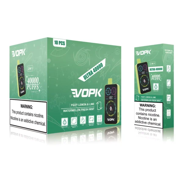 VOPK ULTRA 40000 Puffs Dubbele Smaak Digitale Scherm 2% Lage Nicotine Oplaadbare Wegwerp Vapes Pen Bulk Aankoop Groothandel - ESCOVAPE - 7