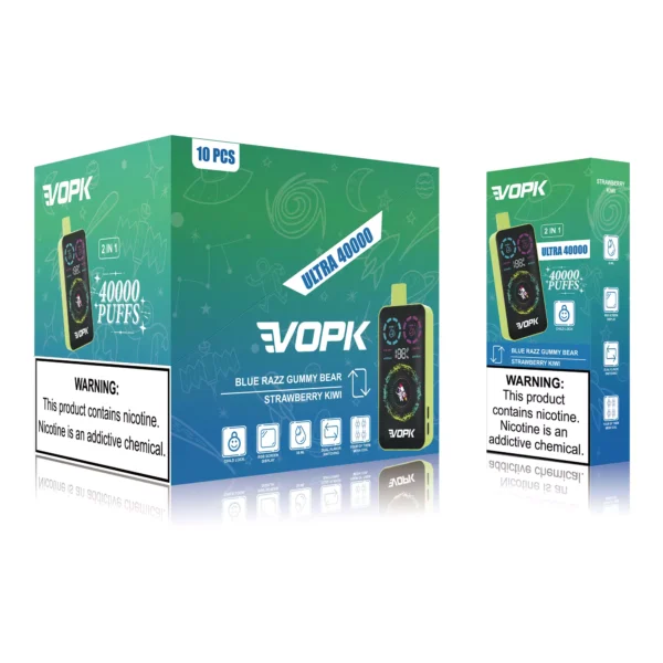 VOPK ULTRA 40000 Puffs Dubbele Smaak Digitale Scherm 2% Lage Nicotine Oplaadbare Wegwerp Vapes Pen Bulk Aankoop Groothandel - ESCOVAPE - 6