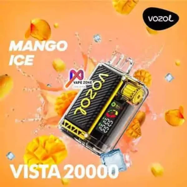 Vozol Vista 20000 Puffs Dual Mesh Smart Screen 5% Lage Nicotine Oplaadbare Wegwerp Vapes Pen Bulk Aankoop Groothandel - ESCOVAPE - 6