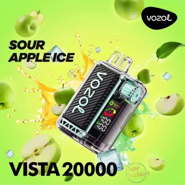 Vozol Vista 20000 Puffs Dual Mesh Smart Screen 5% Lage Nicotine Oplaadbare Wegwerp Vapes Pen Bulk Aankoop Groothandel - ESCOVAPE - 4