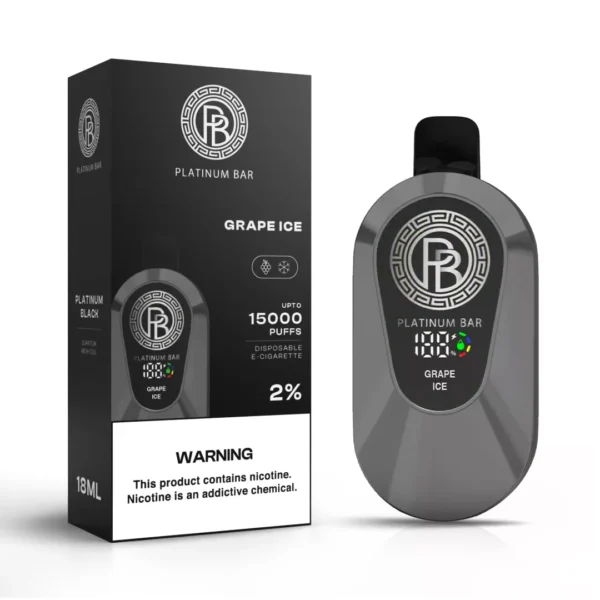 Platina Bar 15000 Puffs Digitaal scherm 2% Lage Nicotine Oplaadbare Wegwerp Vapes Pen Bulk Aankoop Groothandel - ESCOVAPE - 20