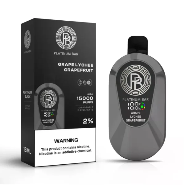 Platina Bar 15000 Puffs Digitaal scherm 2% Lage Nicotine Oplaadbare Wegwerp Vapes Pen Bulk Aankoop Groothandel - ESCOVAPE - 19