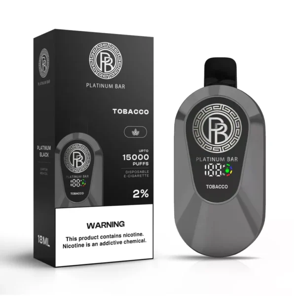 Platina Bar 15000 Puffs Digitaal scherm 2% Lage Nicotine Oplaadbare Wegwerp Vapes Pen Bulk Aankoop Groothandel - ESCOVAPE - 18