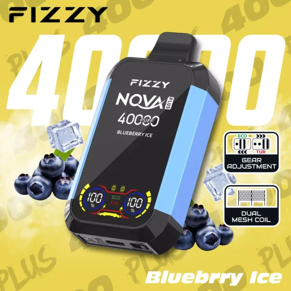Fizzy Nova Plus 40000 Puffs Dual Mesh Digitaal Scherm 2% 5% Lage Nicotine Oplaadbare Wegwerp Vapes Pen Bulk Aankoop Groothandel - ESCOVAPE - 9